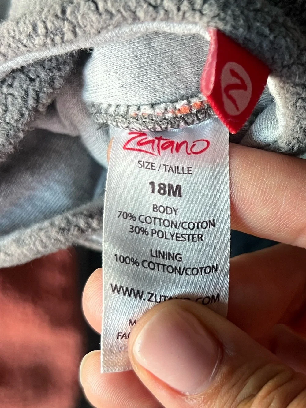 Zutano pair fleece